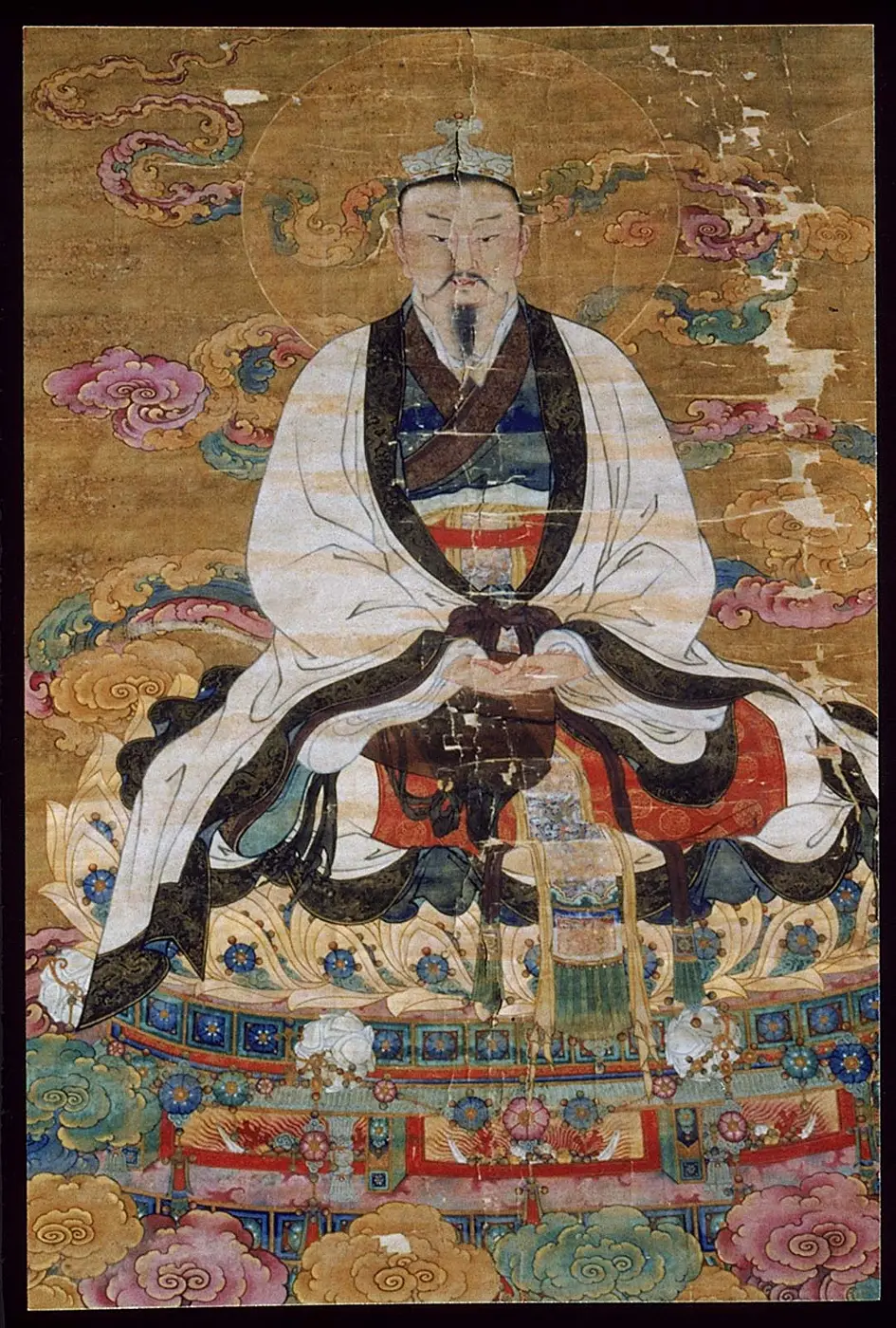 The Jade Emperor, a Ming dynasty painting.